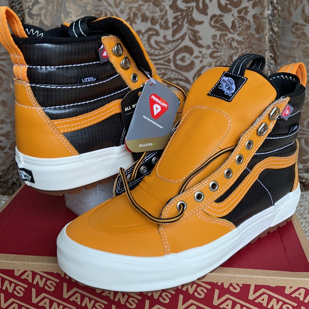 Vans Sk8-Hi Mte 2.0 Dx Mte Apricot/Black Men’s - Picture 8 of 16